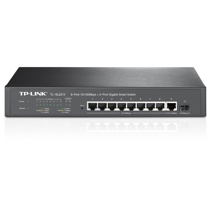 TP-Link TL-SL2210 Smart Switch 8x FE 1x GbE 1x SFP