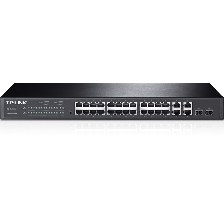 Smart Switch a 24 porte, 4 porte Gigabit TL-SL2428