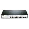 D-Link DGS-1210-10/ME Switch Metro Ethernet 8 gigabit ports, 2 SFP