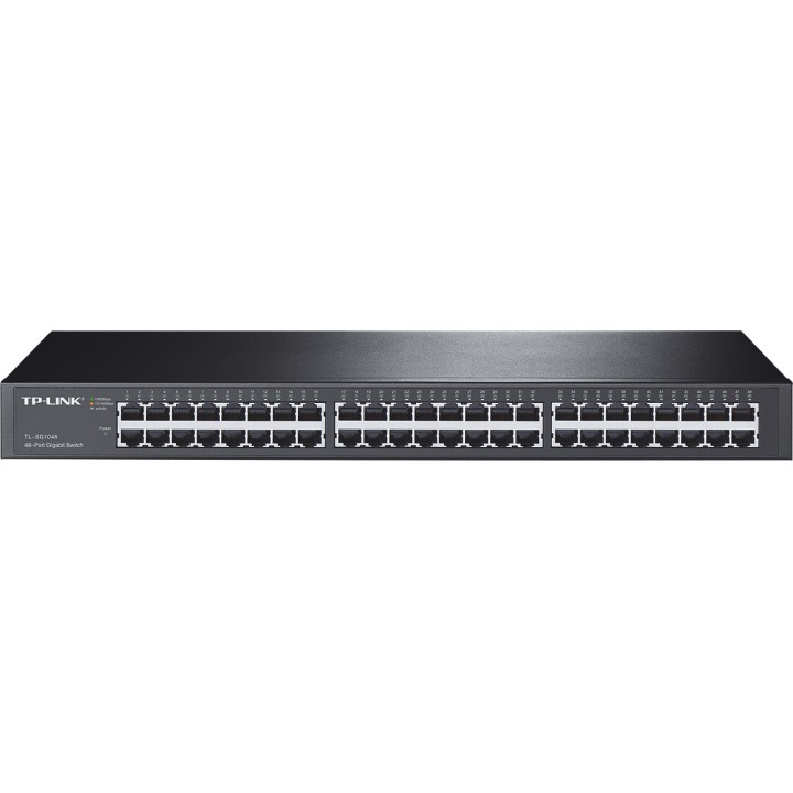 Interruttore rack-mount a 48 porte Gigabit TL-SG1048