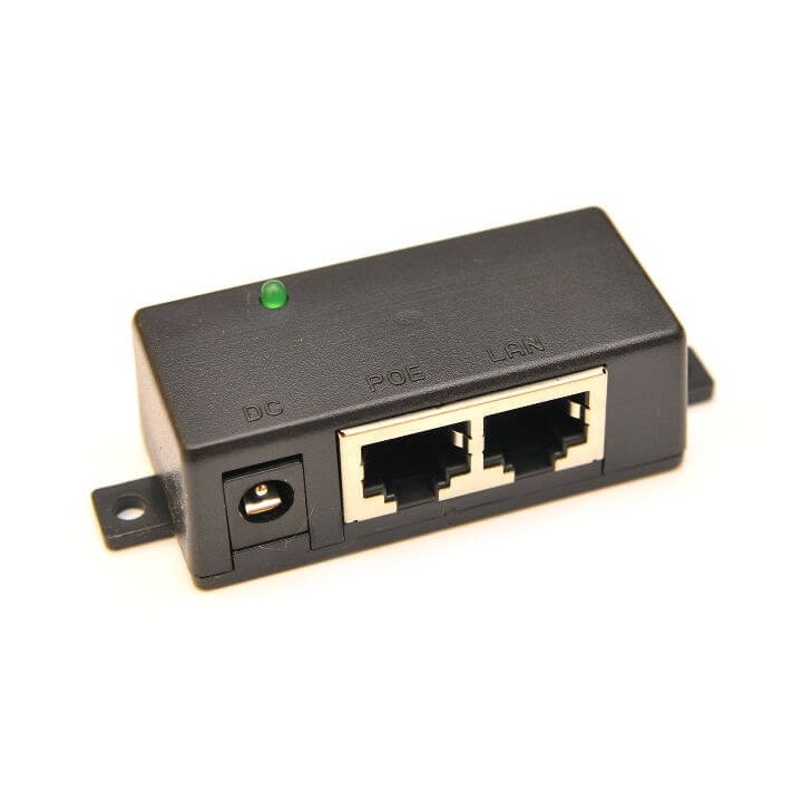 Iniettore PoE - cubo con LED