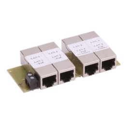 Iniettore PoE 4xLan/4xPoE