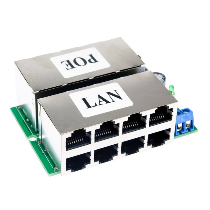 Adapter PoE 8-port