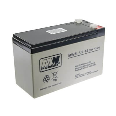 Batteria MWS 7,2-12 7.2Ah 12V