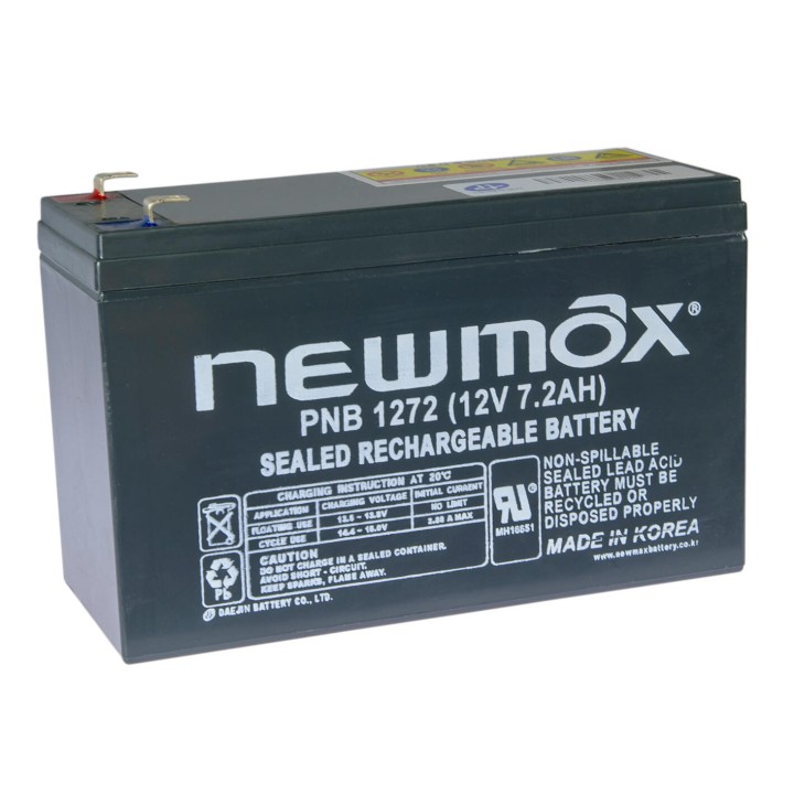 NEWMAX PNB1272 Battery 12V 7.2Ah Long Life