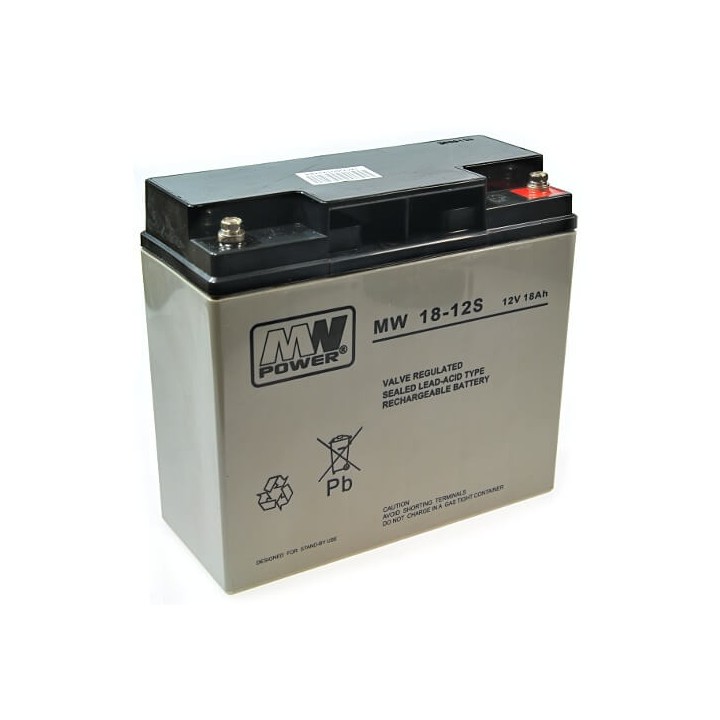 Batteria MW 18-12S 18Ah 12V