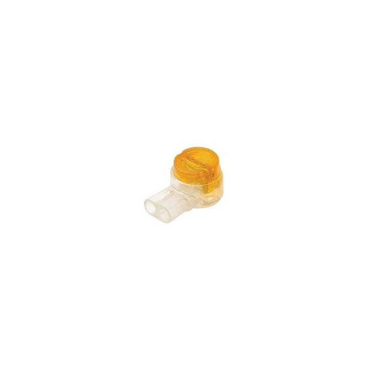 100 PZ PEZZI TIPO SCOTCHLOK UY 100 CONNETTORE PLACCATI ORO