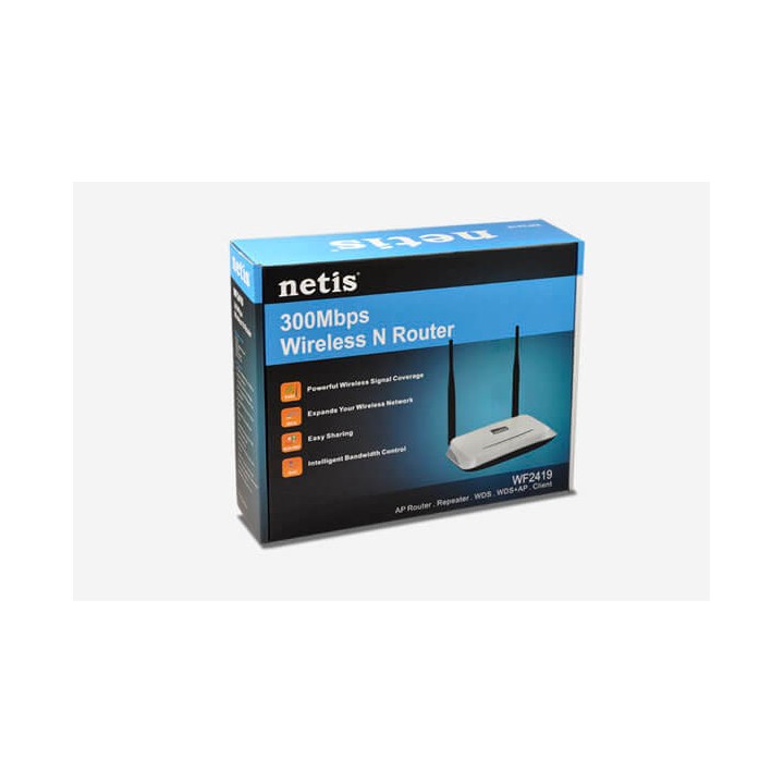 NETIS WF2419 300MBPS WIRELESS N 2.4GHZ 802.11BGN ACCESS POINT ROUTER