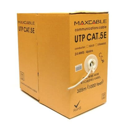 Cavo UTP Maxcable, kat.5e, 305m, CCA