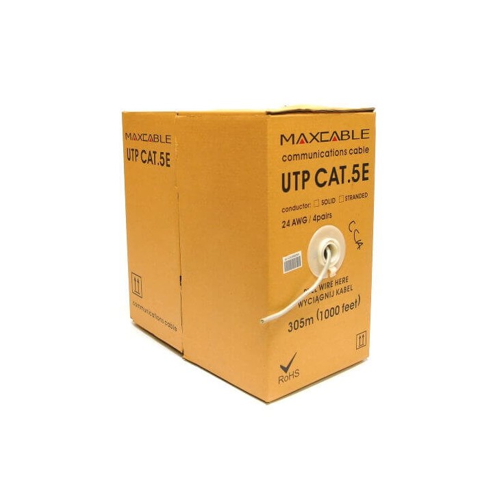 Cavo UTP Maxcable, kat.5e, 305m, CCA