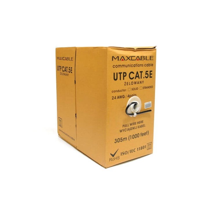 Cavo UTP Maxcable esterno, kat 5e, 305 m, gel