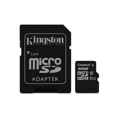 MEMORY CARD MICROSD 32GB UHS-I C10 KINGSTON CANVAS SELECT SDCS/32GB