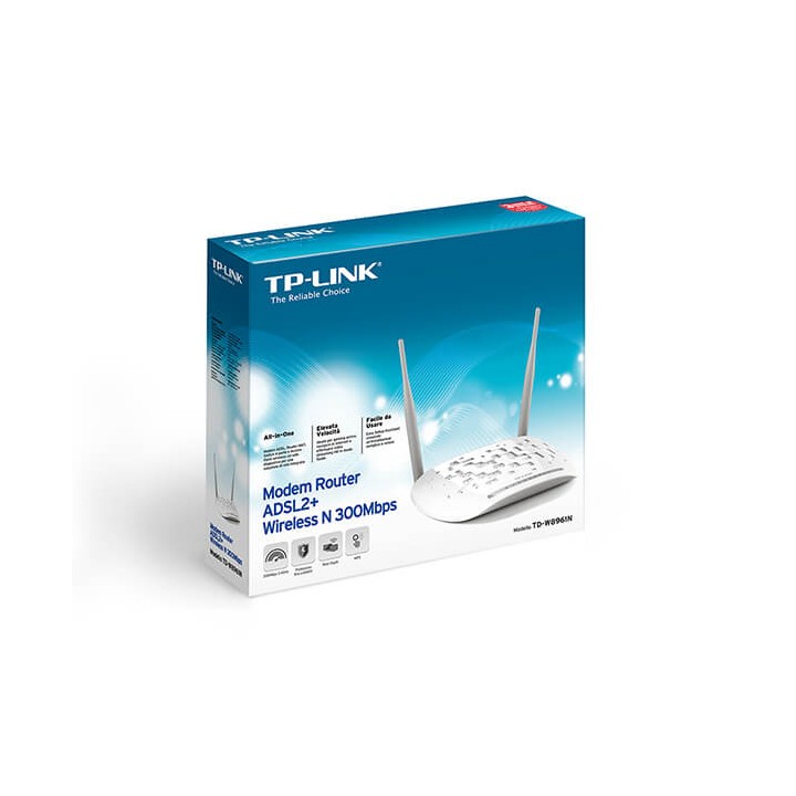 TP-LINK Modem Router ADS2+WirelessN 300Mbps
