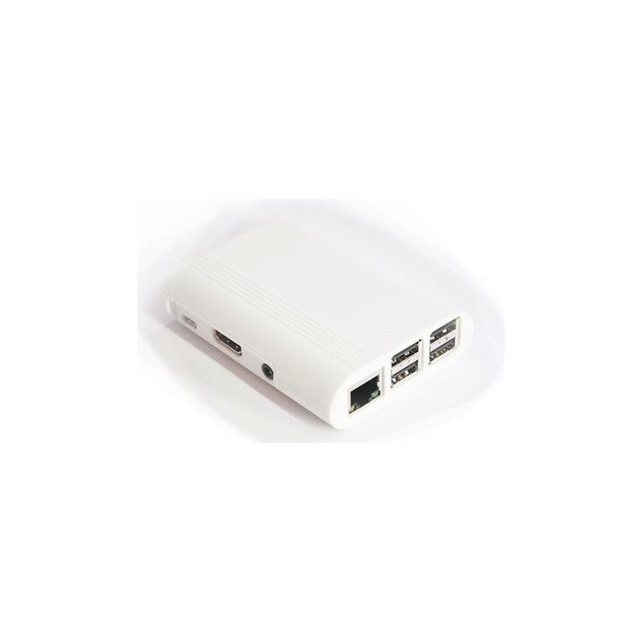 Contenitore  per Raspberry Pi 3 Model B, 2 B, B+, bianco