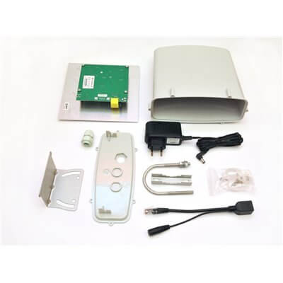 WISP KIT MIKROTIK AntennaBox 19dBi 5GHz (Panello+RB911-5Hn+alimentatore+PoE) E01